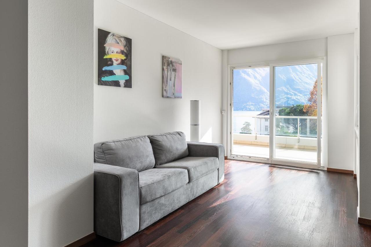 Maraini 15 By Quokka 360 - Bright Flat With Lake View Lugano Kültér fotó